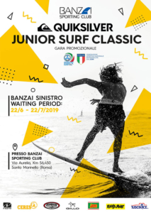 gara di surf junior banzai italia